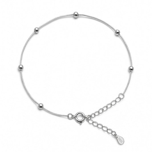 Armband zilver 925 bolletjes