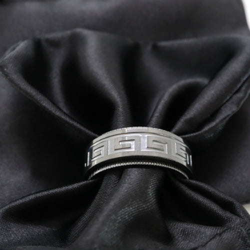 Anxiety ring (Grieks) Zwart Sfeerbeeld