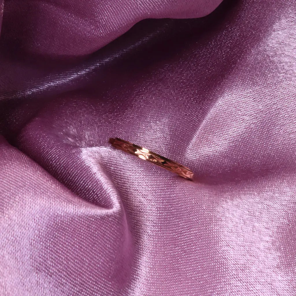 Anxiety Ring (Flux) Rosé goud sfeerbeeld