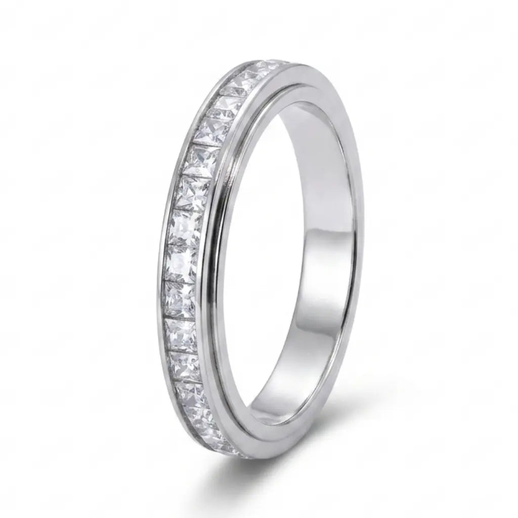 Anxiety Ring (Spark) Zilver
