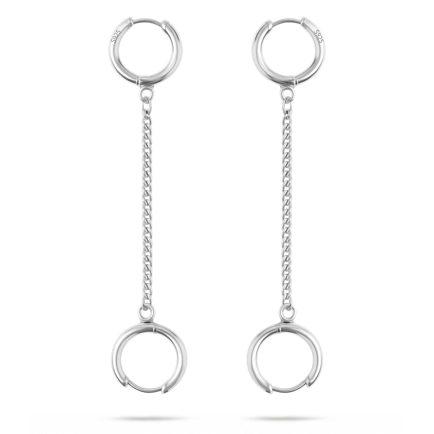 Oorbellen Voor Loop Oordopjes Zilver 925
