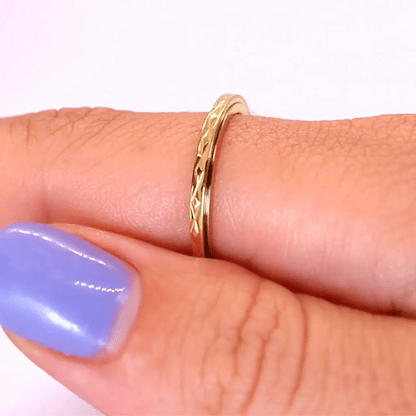 Website video Anxiety Ring (Flux) Goud
