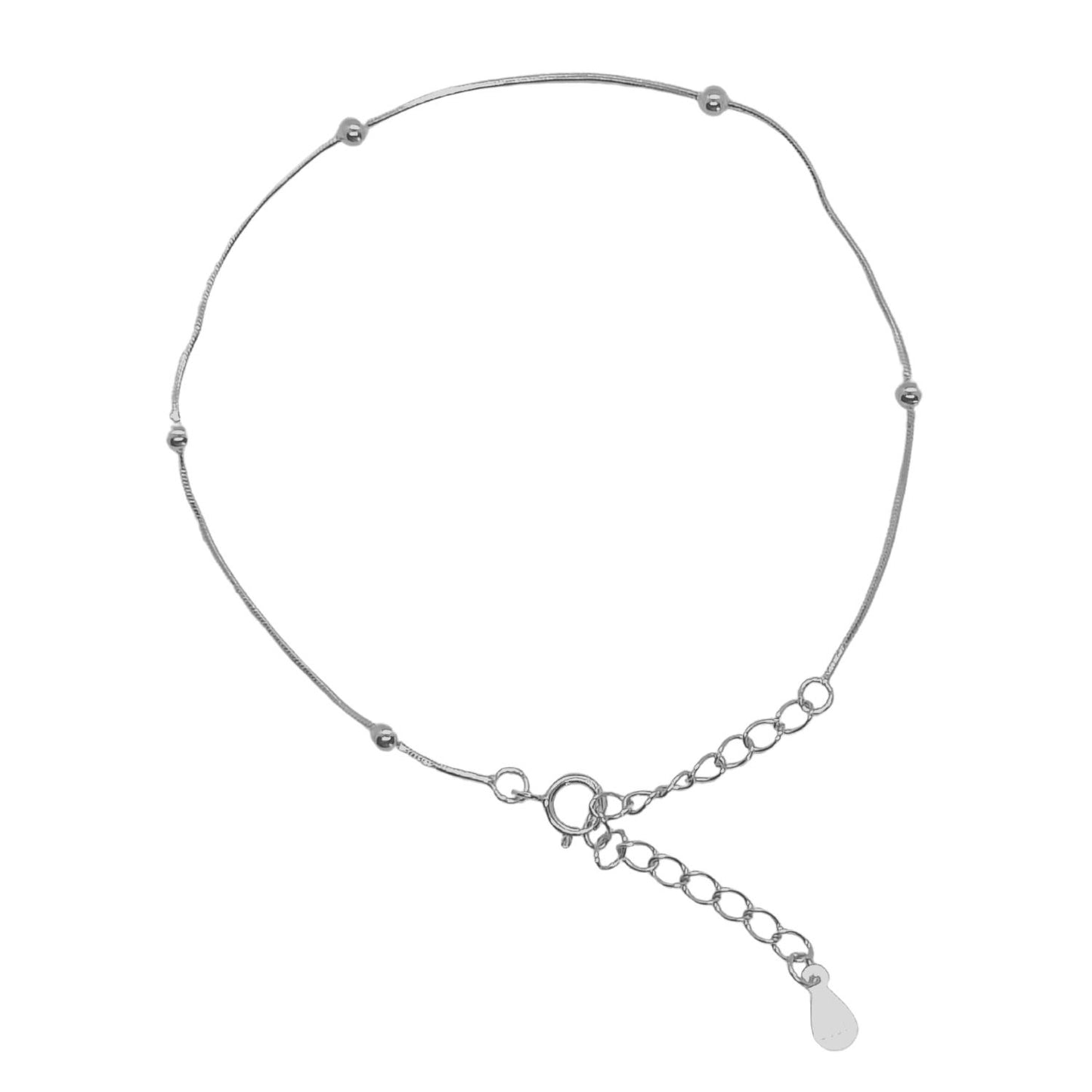 Armband zilver 925 bolletjes