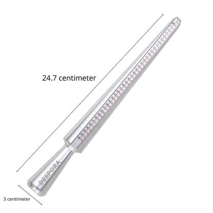 ringmeter - ringstok afmetingen